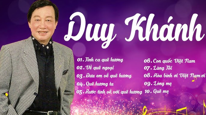 Tình Ca Quê Hương - Duy Khánh