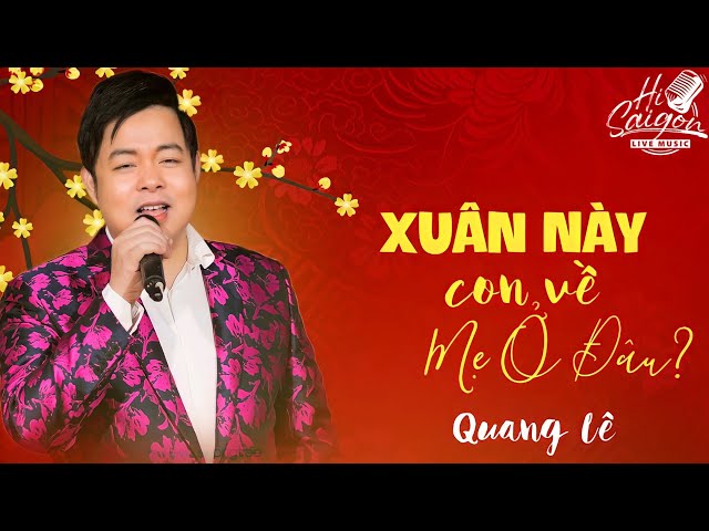Xuân Này Con Về Mẹ Ở Đâu - Quang Lê