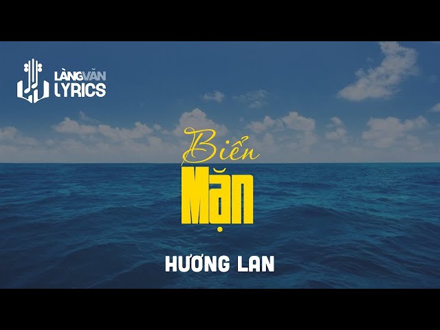 Biển Mặn - Hương Lan
