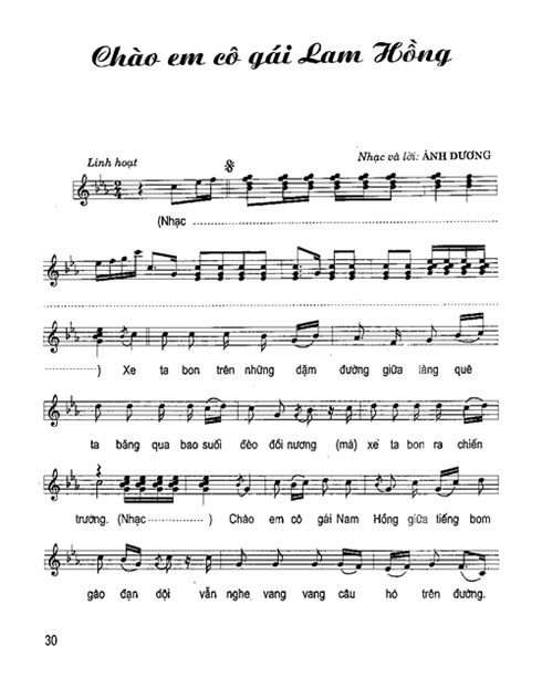Chào Em Cô Gái Lam Hồng - Ánh Dương