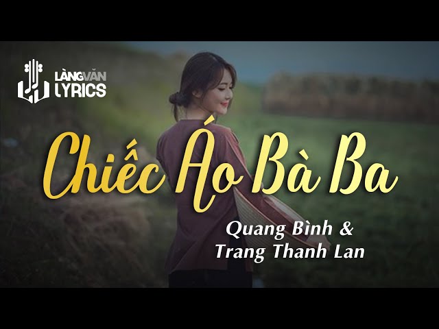 Chiếc áo bà ba - Trang Thanh Lan