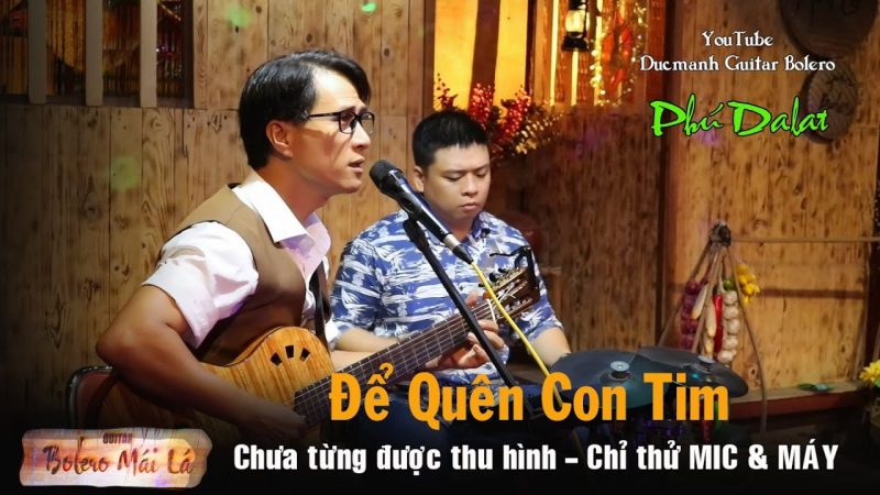 Để Quên Con Tim - Đức Huy