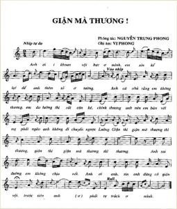 Giận mà thương - - Sáng tác: Nguyễn Trung Phong