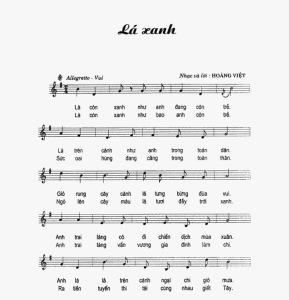 Lá xanh - Thanh Hoa