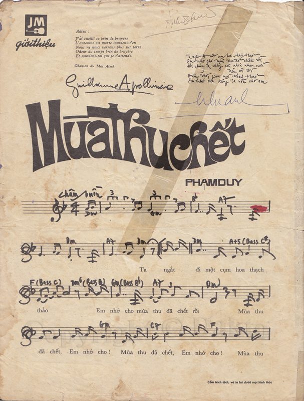 Mùa Thu Chết - Nhiều ca sĩ