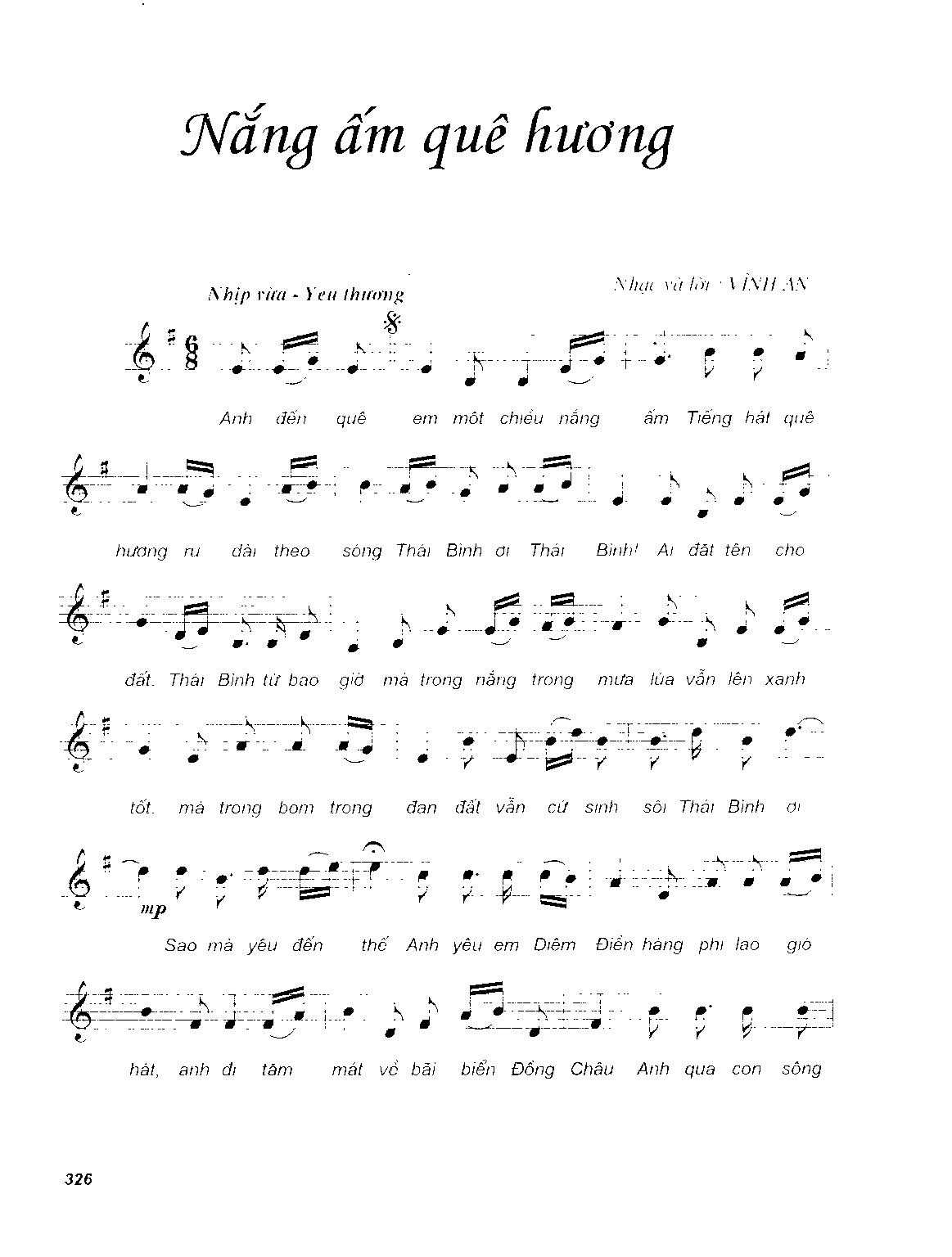 Nắng ấm quê hương - Huyền Phin