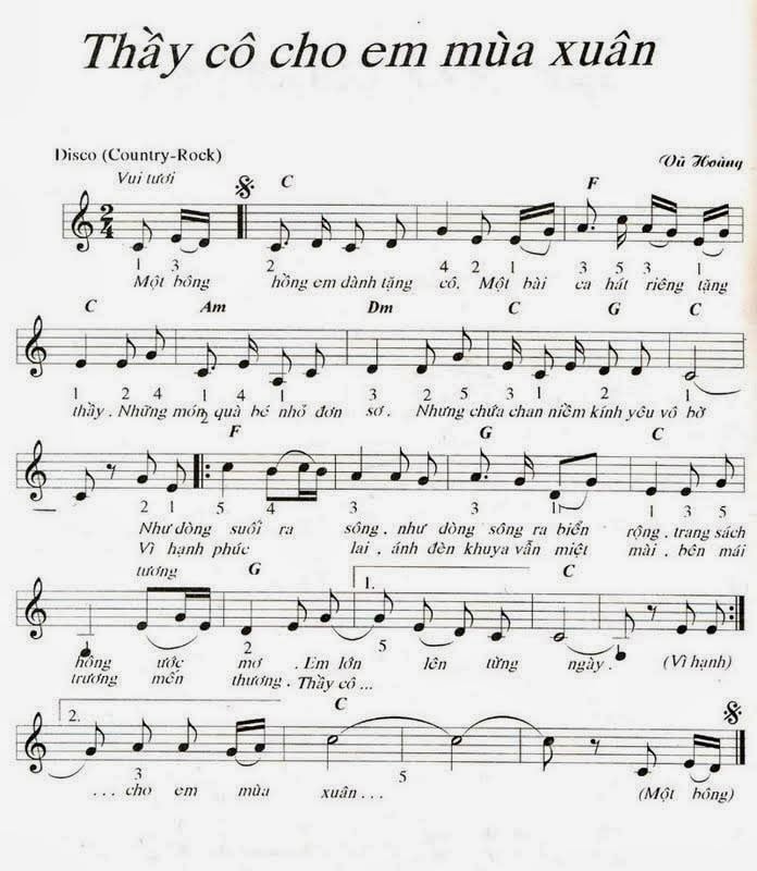 Thầy cô cho em mùa xuân - Bé Ngọc Linh