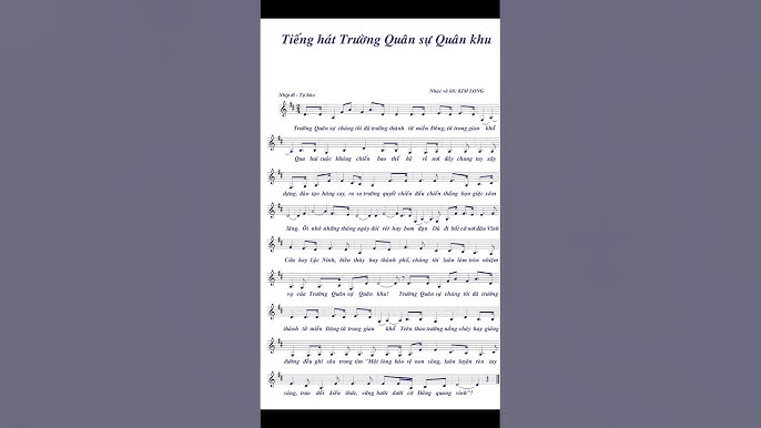 Tiếng hát Trường Quân sự Quân khu 7 - Tốp ca Quân khu 7