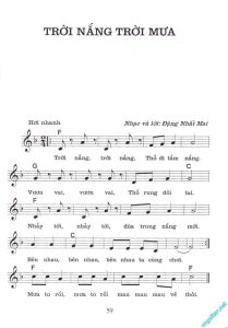 Trời nắng trời mưa - Không xác định