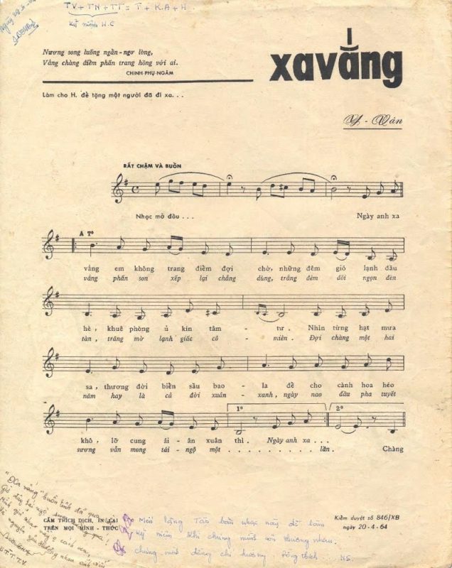 Xa Vắng - Y Vân