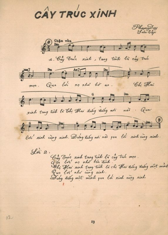 Cây trúc xinh - Việt