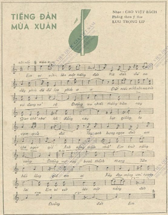 Cung đàn mùa xuân - Ngọc Tân