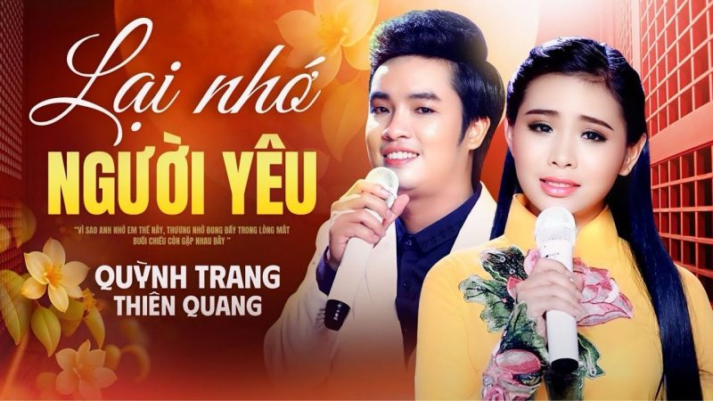 Lại Nhớ Người Yêu - Thiên Quang