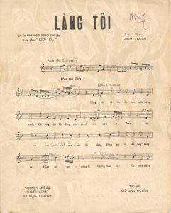 Làng tôi - Nhiều ca sĩ đã thể hiện