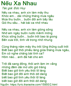 Nếu Xa Nhau - Ý Lan