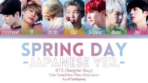 Spring Day (Japanese ver.) - BTS