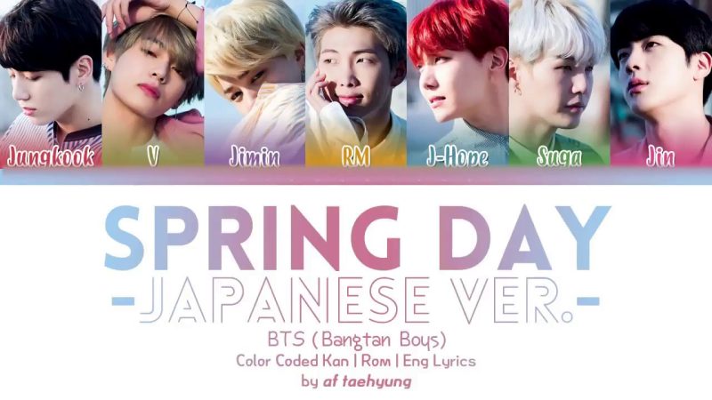 Spring Day (Japanese ver.) - BTS