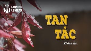 Tan Tác - Khánh Hà