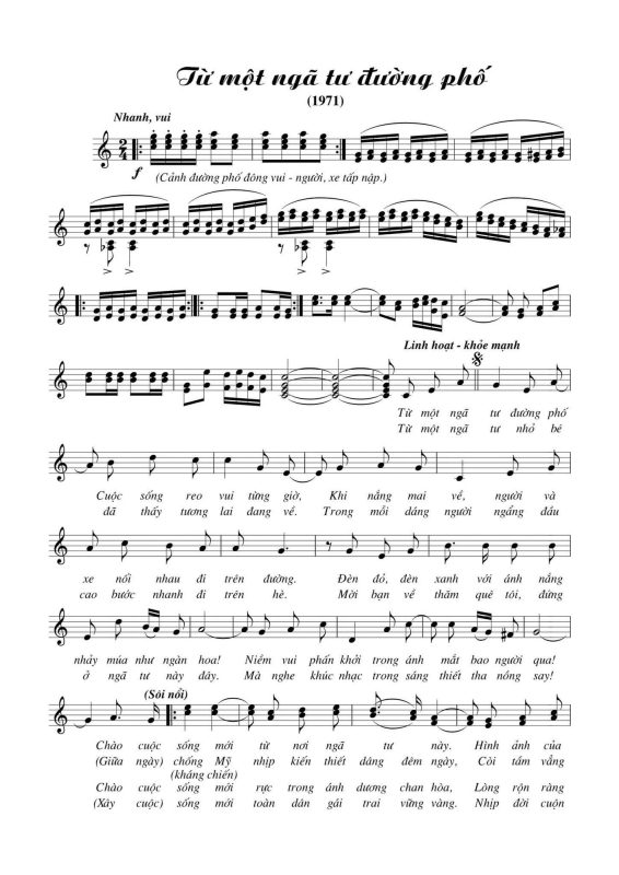 Từ Một Ngã Tư Đường Phố - Thuý Hà