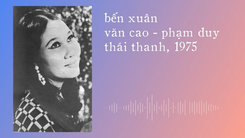 Bến xuân - Thái Thanh