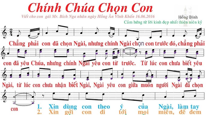 Chính Chúa Chọn Con - Hoàng Thy