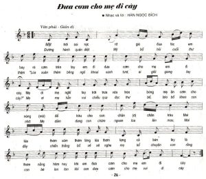 Đưa cơm cho mẹ đi cày - Ngọc Thoa