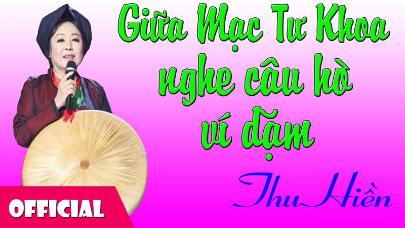 Giữa Mạc Tư Khoa nghe câu hò ví dặm - Thu Hiền