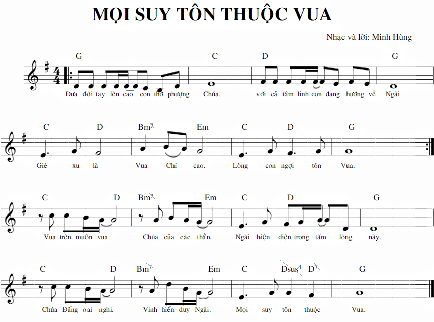 Mọi Suy Tôn Thuộc Vua - Isaac Thái