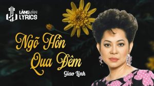 Ngõ Hồn Qua Đêm - Giao Linh