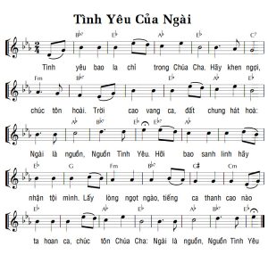 Tình Yêu Của Ngài - Minh Châu