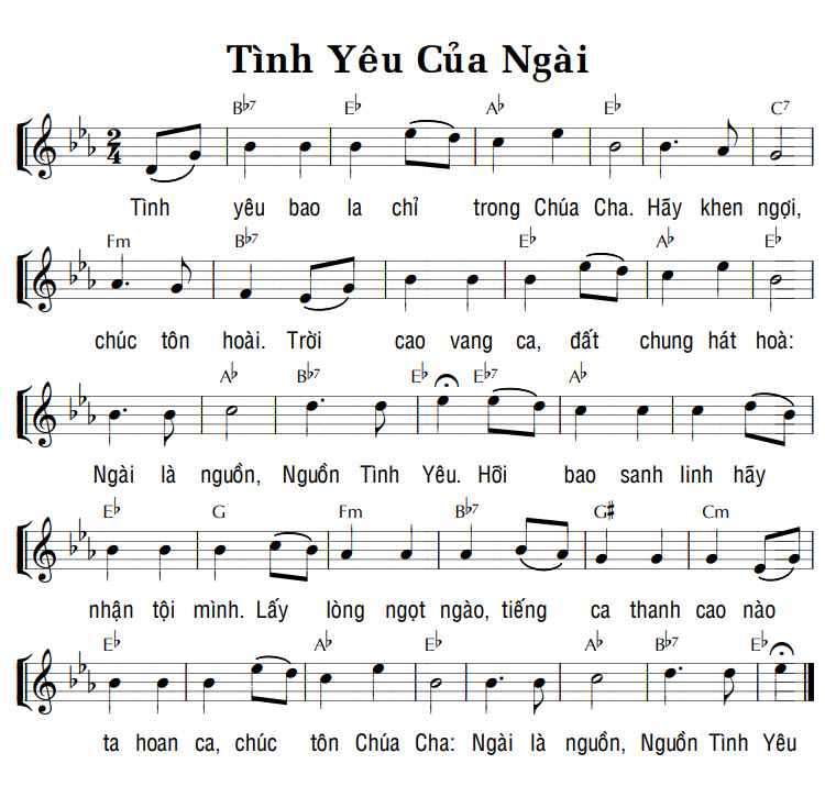 Tình Yêu Của Ngài - Minh Châu