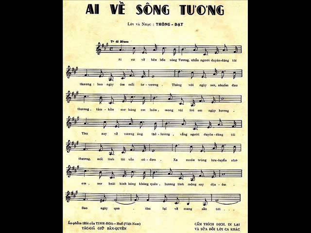 Ai về sông Tương - Mạnh Phát