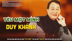 Yêu Một Mình - Duy Khánh